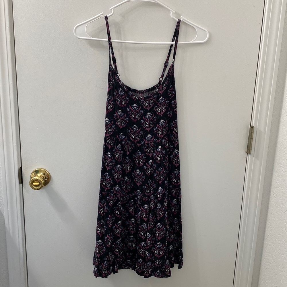 Mini spaghetti strap summer dress. Size S
